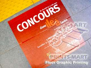 3M Vinyl Sign Floor Sticker Printing 3M Floor Graphics  