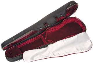   Jaeger Prestige 4/4 Violin Shaped Case with Burgundy Velvet Interior