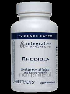 Rhodiola Energy 40 caps by Integrative Therapeutics 871791004030 