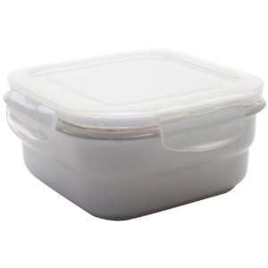   Baking and Storage Dish with Silicone Lock Lid, 5 1/4 Inch Square