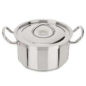  Medium Stainless Steel Stock Pot with Lid