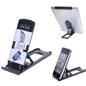  Desk Black Plastic Adjustable Holder Stand for Apple iPad 