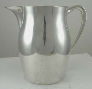 Sterling Silver By Poole Paul Revere Reproduction 360 Water Pitcher