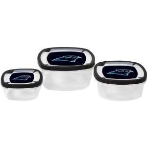   Boelter Carolina Panthers Square Storage Containers