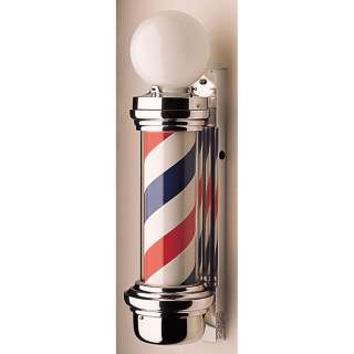 New Marvy Classic Barber Shop Rotating Salon Pole BP 04  