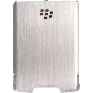   New OEM Blackberry 9500 9530 Storm Battery Door   Silver Electronics