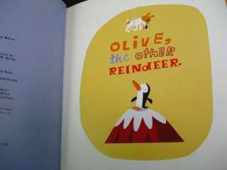Olive the Other Reindeer by Vivian Walsh Christmas Book  