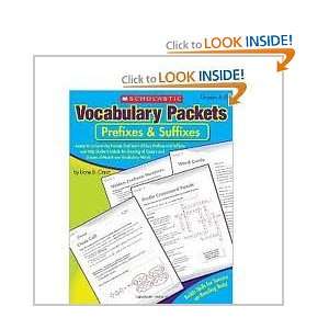  Vocabulary Packets Prefixes & Suffixes Ready to Go 