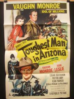   in Arizona original movie poster singing cowboy western 1952  