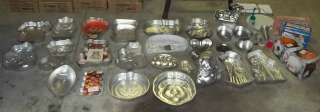 Lot of Wilton Cake Pans Decorating Turntable Pans More ++  