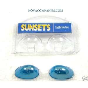 Tanning Bed Eyewear SUNSETS Goggle protection BLUE