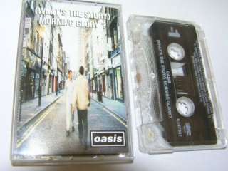 OASIS WHATS THE STORY MORNING GLORY CASSETTE TAPE 1995 EPIC ET 67351 