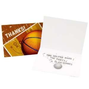  Basketball Thank You Cards (8 count) 