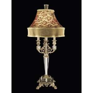  Dale Tiffany Leyland 1 Light Table Lamp PT80329