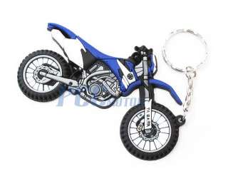 Motocross Dirt Bike Rubber Key Chain Yamaha WR TTR KC04  