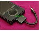   OFC Silver plated Line Out Cable For Microsoft Zune 8G 30G  Player