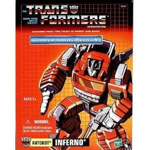    Transformers G1 Commemorative Series V Inferno Toys & Games