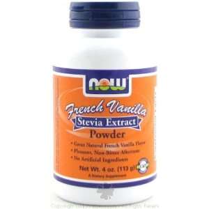 Stevia Extract Powder Vanilla 4 oz. Health & Personal 