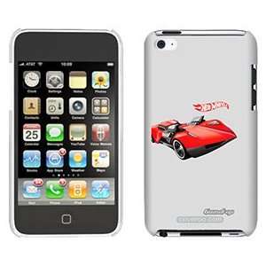  Hot Wheels twin mill red on iPod Touch 4 Gumdrop Air Shell 