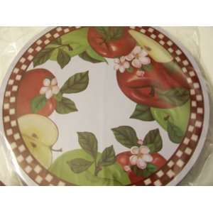  Cooking Concepts Set of 4 Burner Covers ~ Apples with 