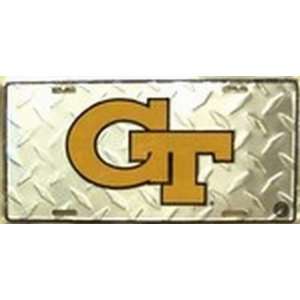 GT Georgia Tech College License Plate Plates Tags Tag auto vehicle car 