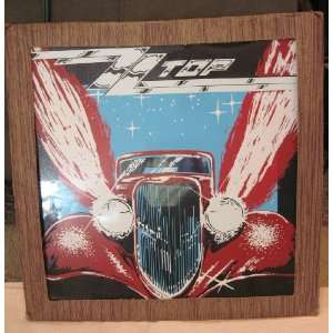  ZZ TOP Vintage Mirror Picture Carnival Prize 1980s ZZ Top 