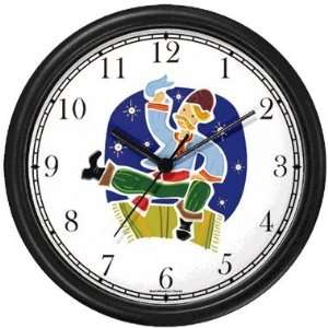 Traditional Russian or Russia Dance Wall Clock by WatchBuddy 