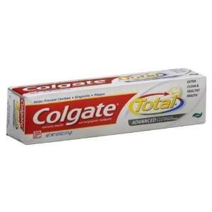 Colgate Total Toothpaste, Advanced Whitening, 4 oz Gel (Pack of 3)