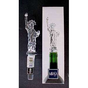  MIKASA CRYSTAL WINE BOTTLE STOPPER   LIBERTY Everything 