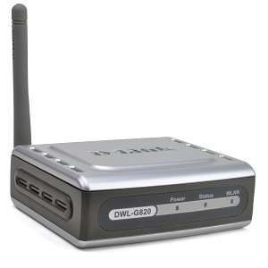 DWL G820 108Mbps 802.11g Wireless LAN Gaming Adapter   Enjoy Wireless 