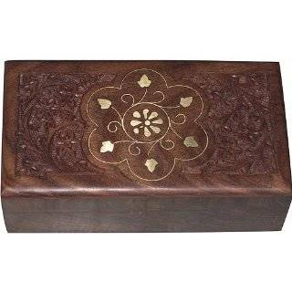 Unique Birthday Gift Jewelry Boxes Handmade in Wood ~ Shalinindia